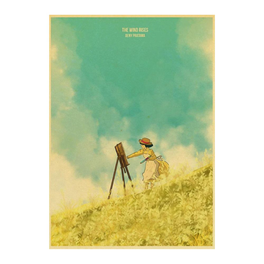 Poster Ghibli Le Vent se Lève