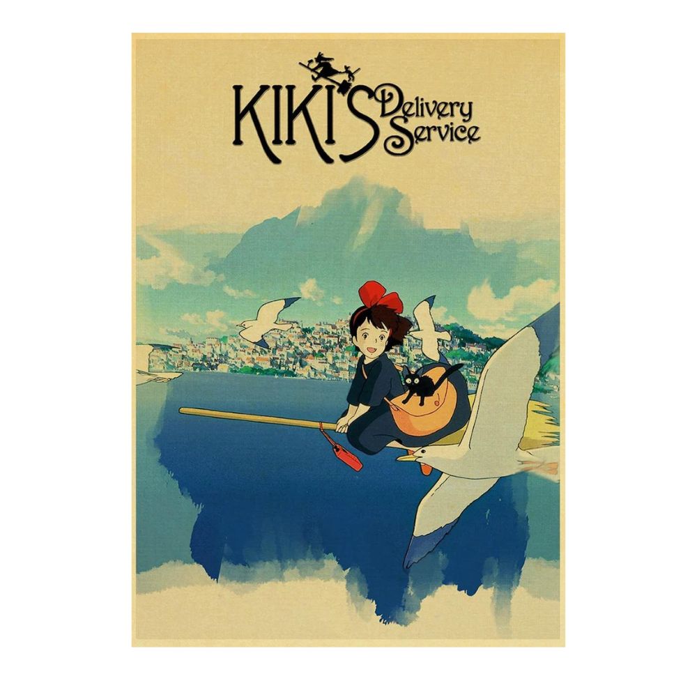 Poster Ghibli Kiki la Petite Sorcière