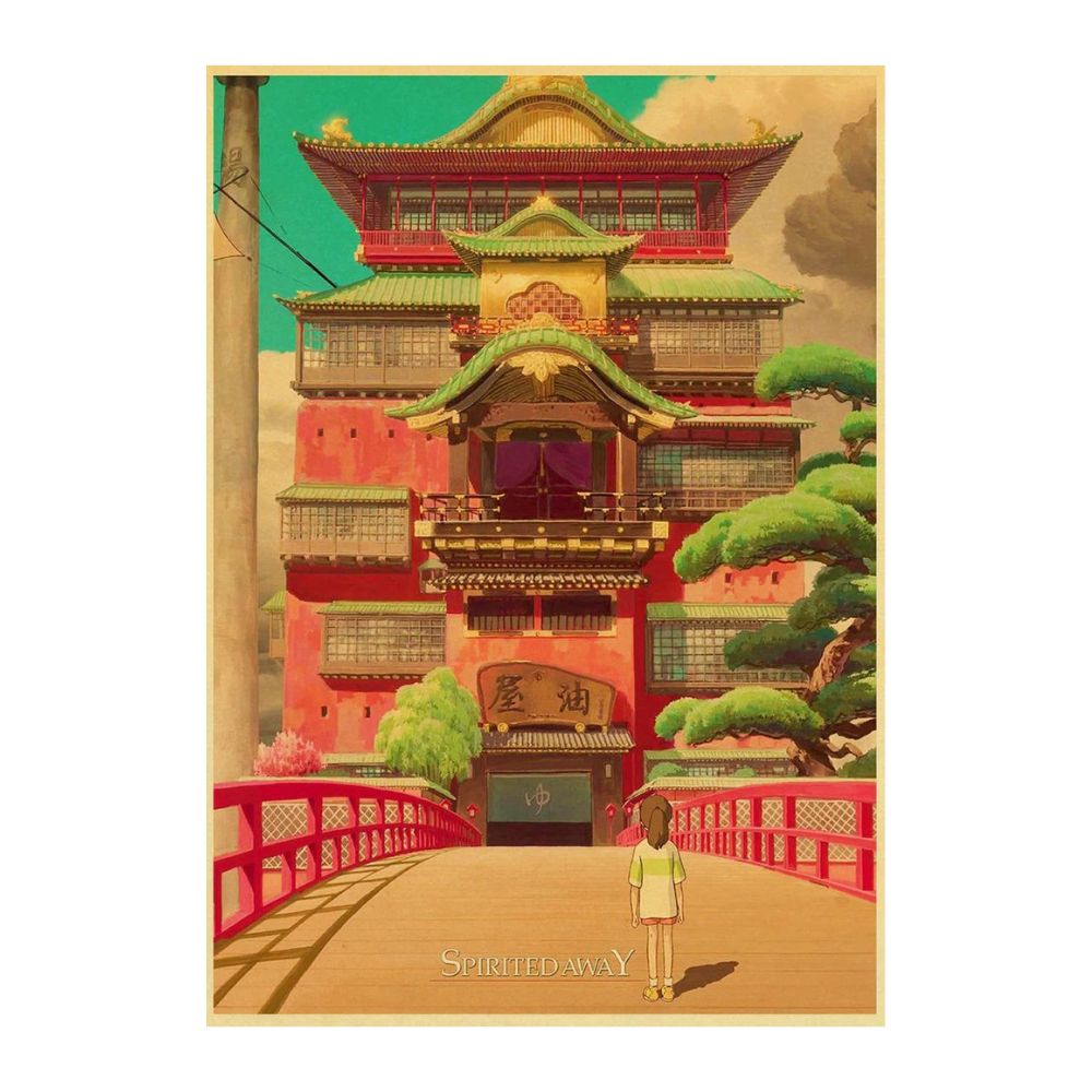Poster Ghibli Le Voyage de Chihiro
