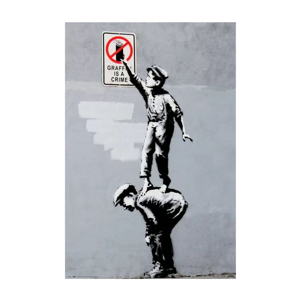 Poster Banksy Street Art