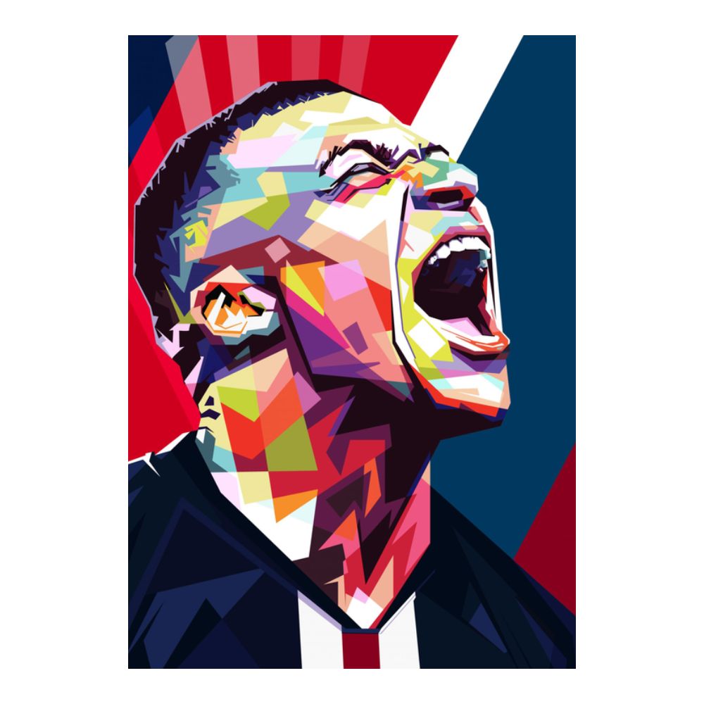 Poster Mbappé PSG