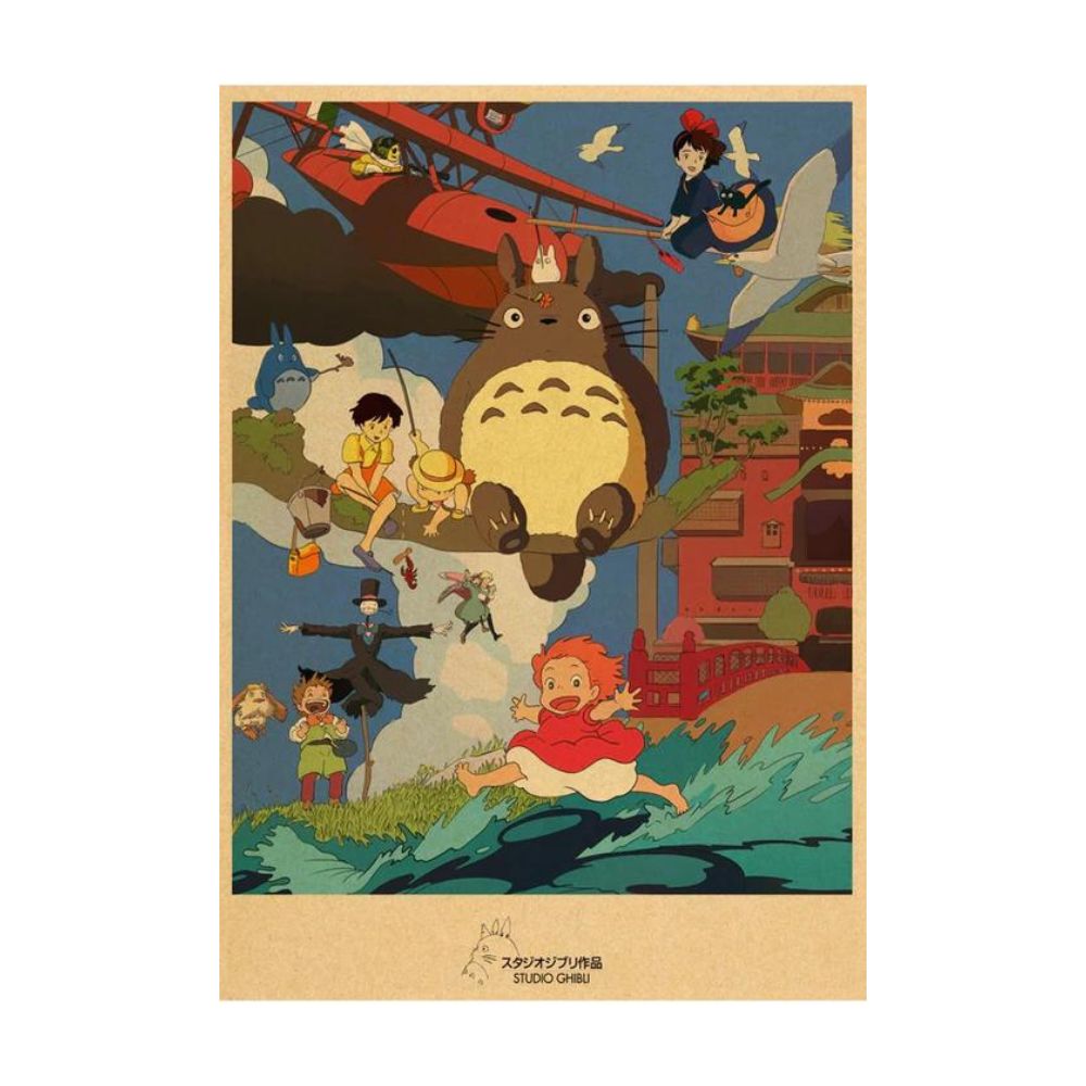 Poster Univers Ghibli