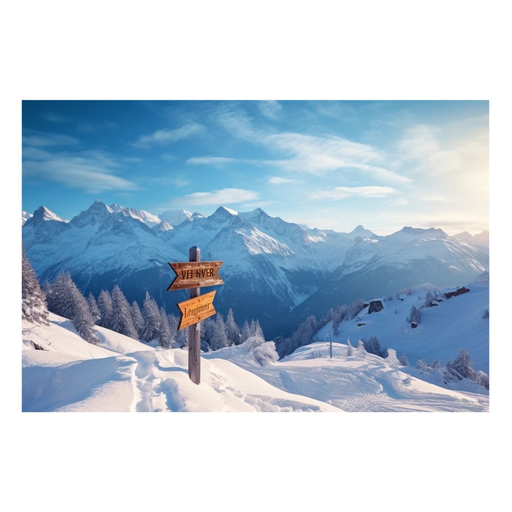 Poster Montagne Alpes
