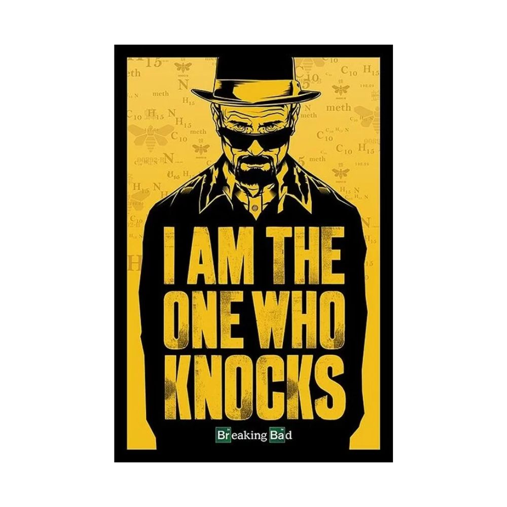 Poster Breaking Bad I am the one who knocks
