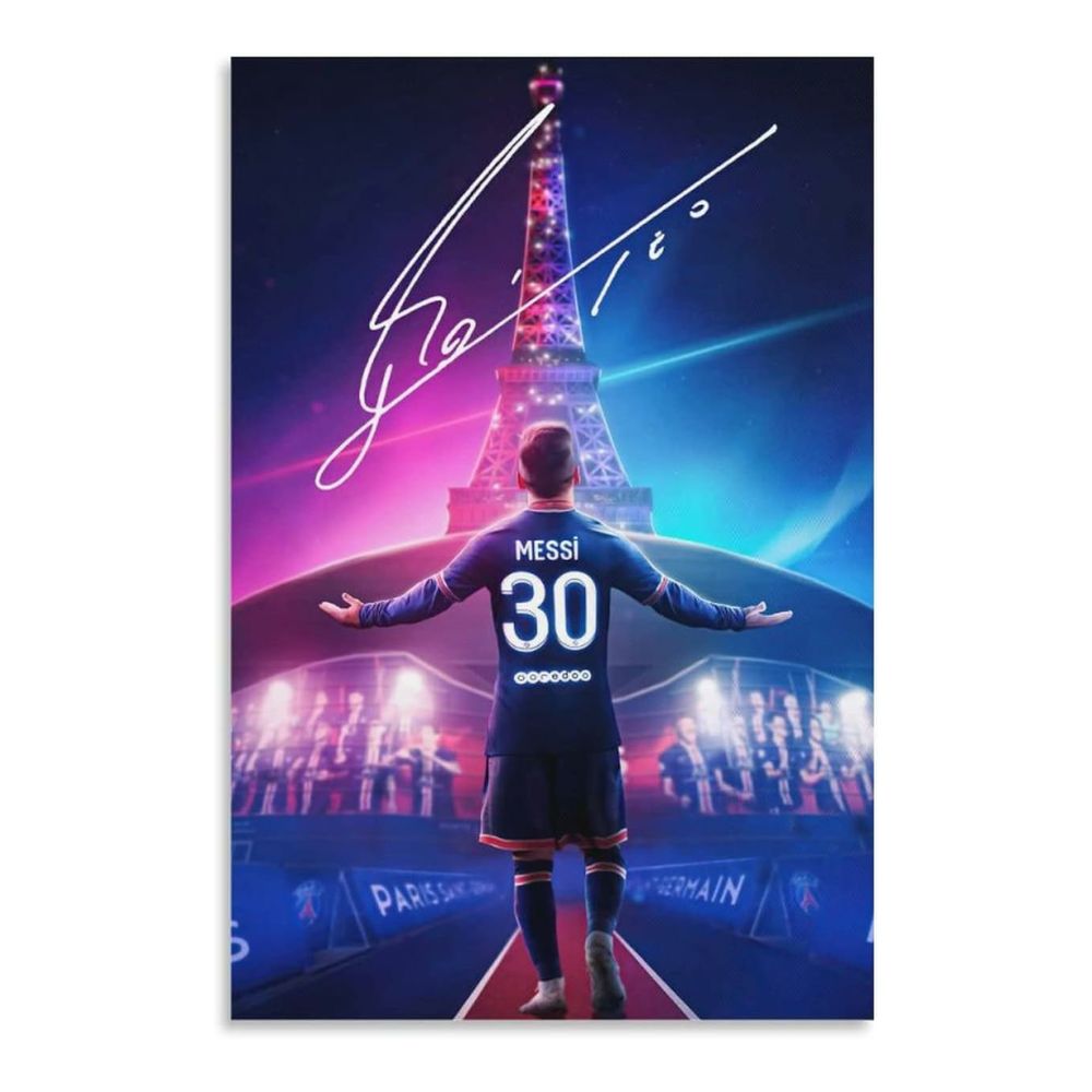 Poster PSG Messi