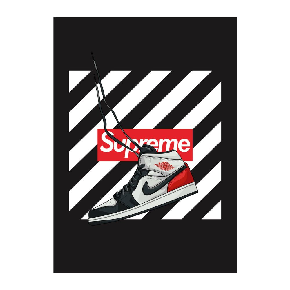 Poster Sneakers Supreme