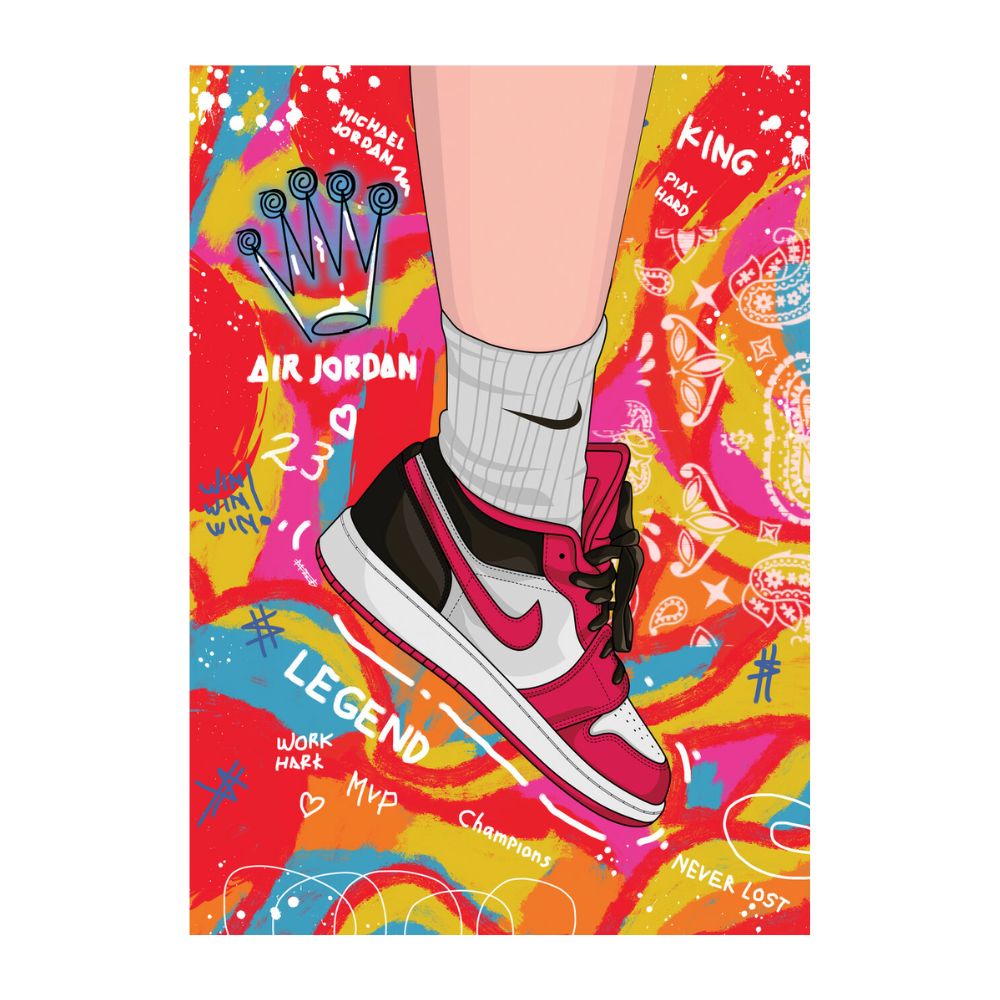 Poster Sneakers Nike: Tableaux de Chaussures de Sport