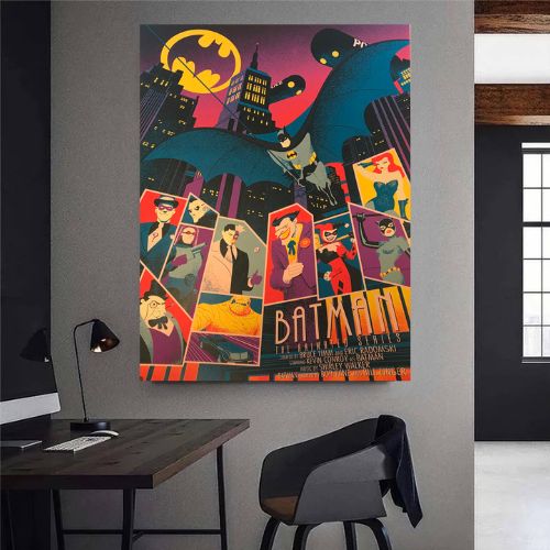 poster batman the animated series