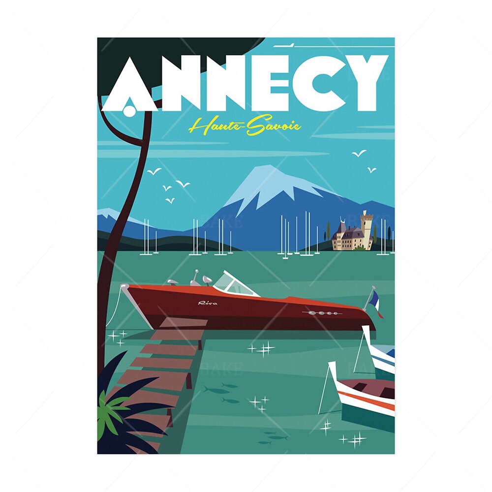 poster Ville Annecy