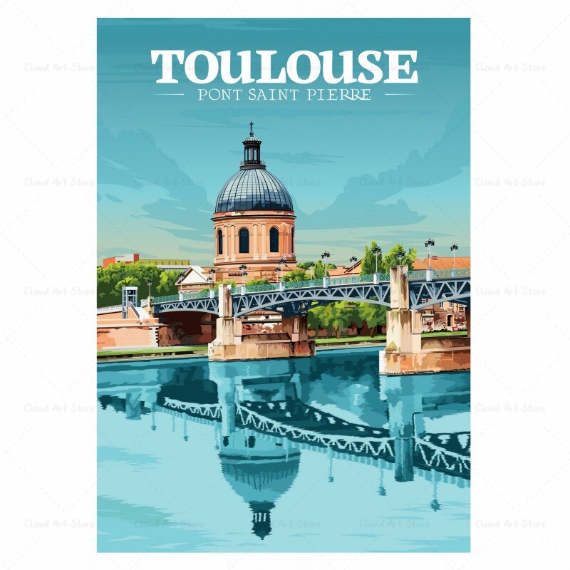 poster Ville Toulouse