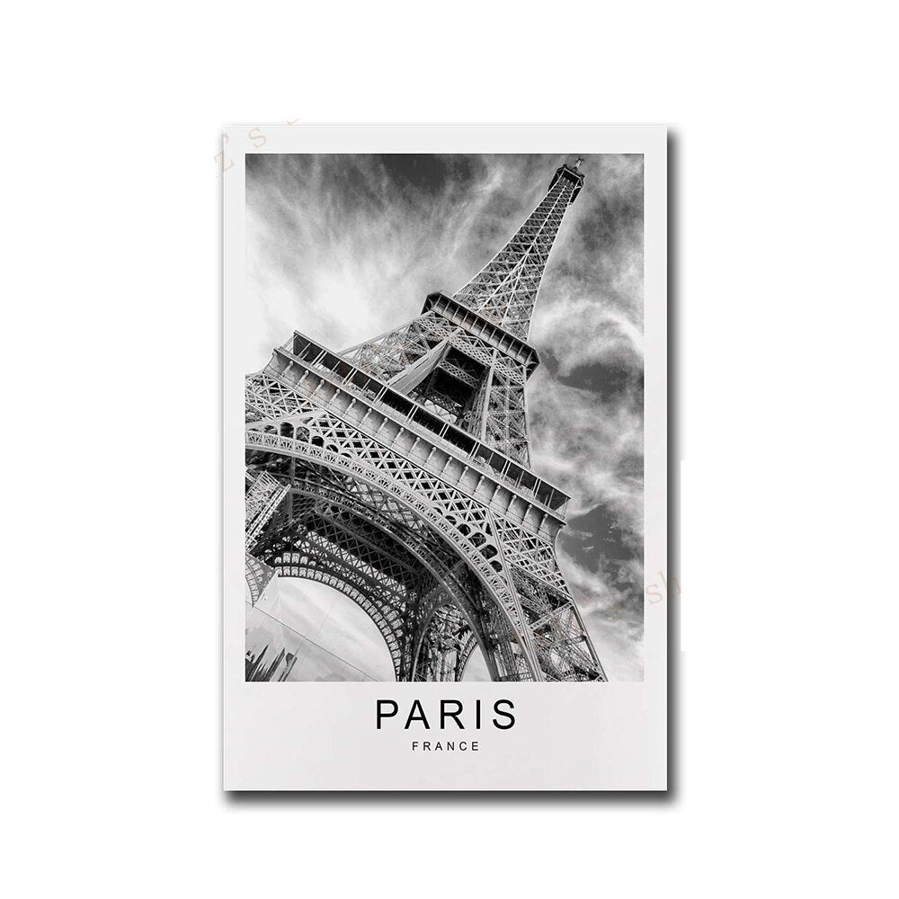 poster Noir et Blanc Paris