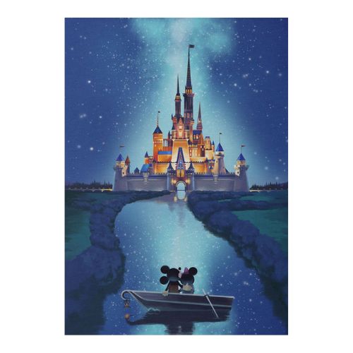 poster disney mickey et chateau