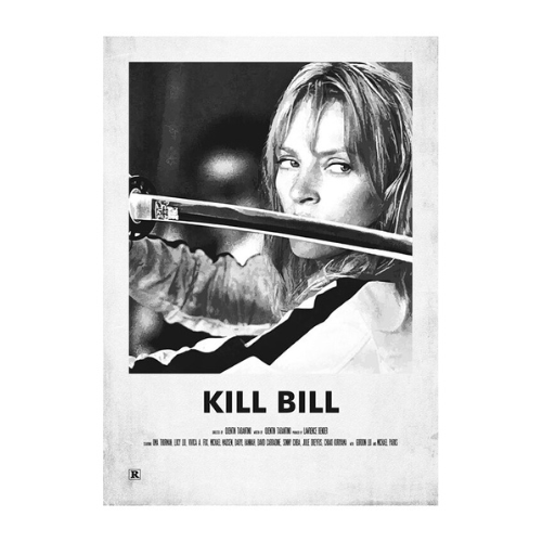 Poster en Anglais Film Kill Bill