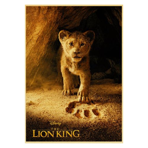 Poster film le roi lion minion