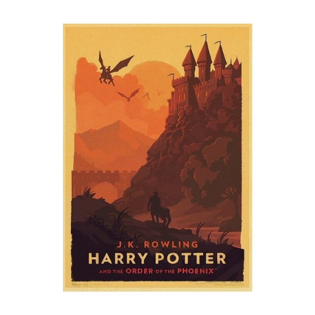 Affiche Le Vif d'or - Poster Harry Potter minimaliste