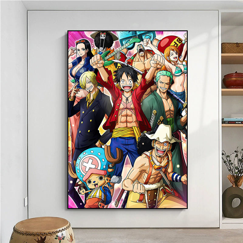 Poster one piece anime