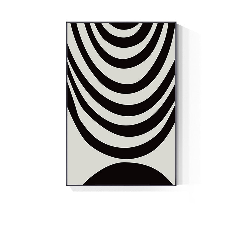 poster minimaliste noir et blanc