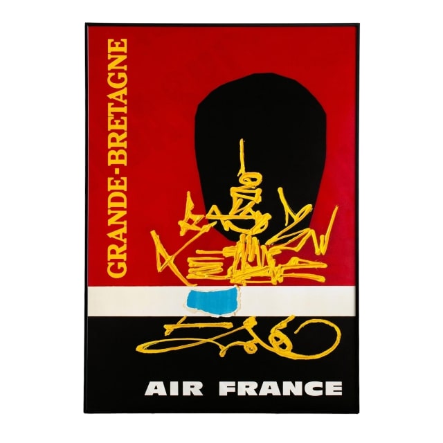 poster vintage air france grande bretagne