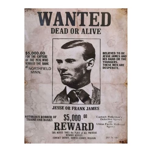 Poster wanted western