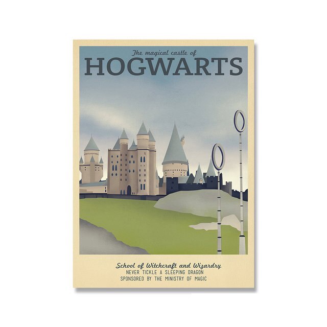 poster Harry Potter Quidditch