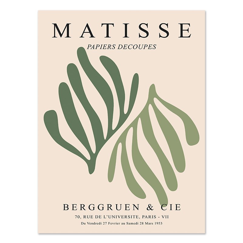 poster Matisse Vert