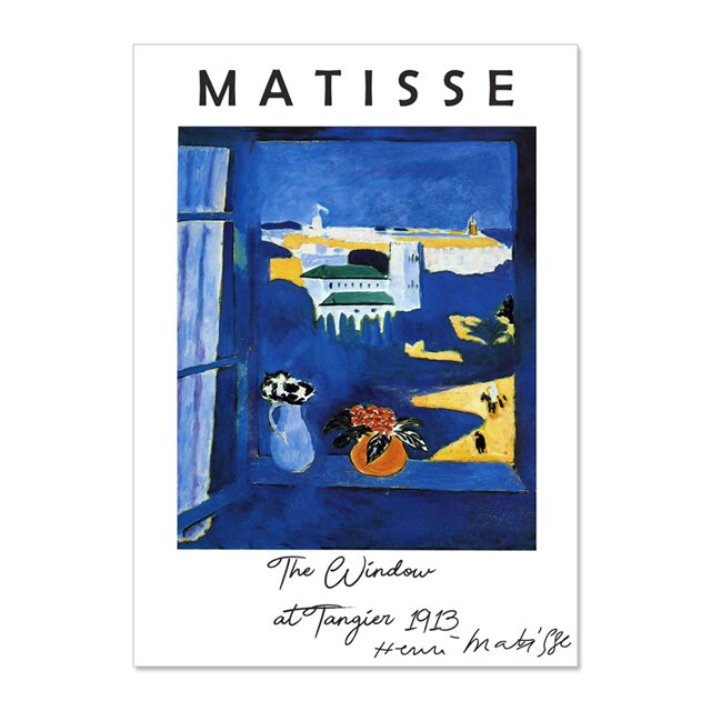 poster Matisse Maroc