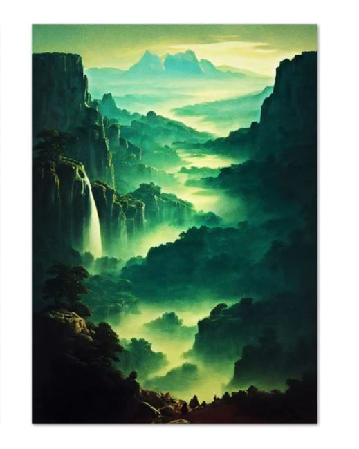 Poster Chine Nature