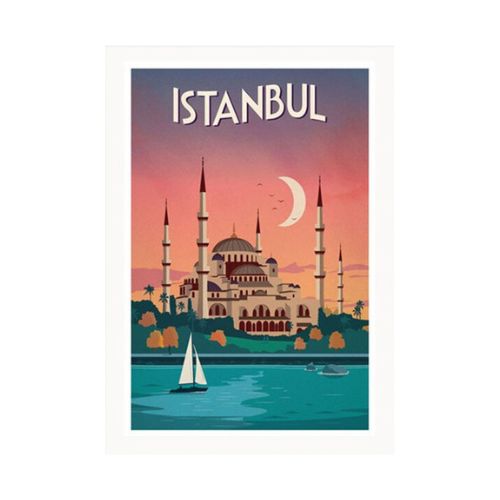 poster Ville du Monde Istanbul