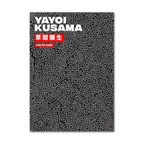 Poster Abstraite Japonaise Yayoi Kusama Minimaliste Points
