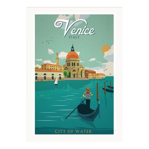 poster Ville du Monde Venise