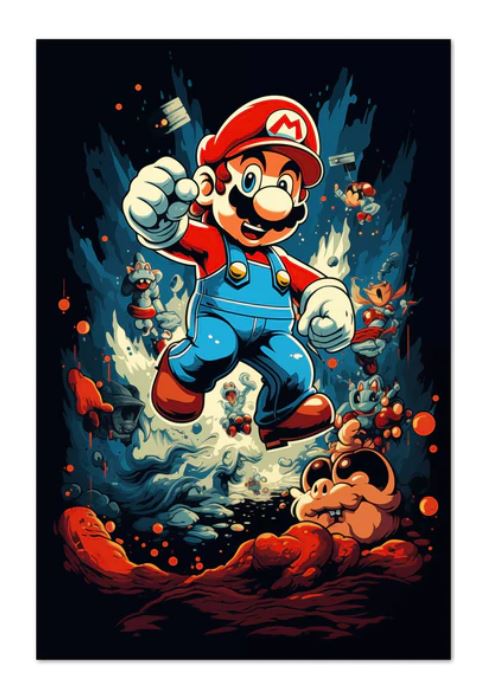 Poster Mario Et Luigi