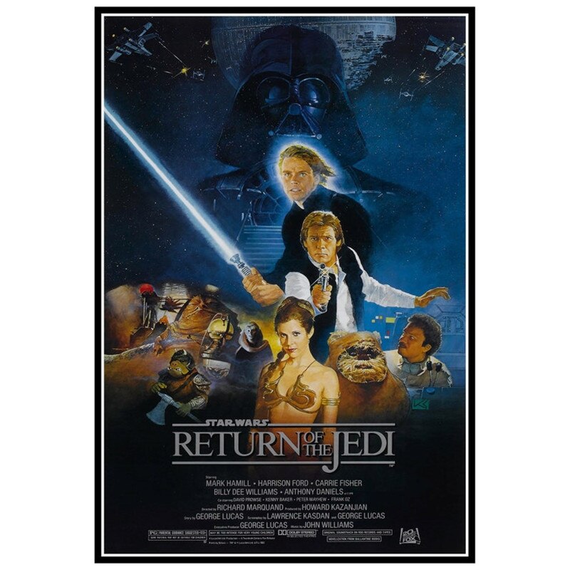 Poster Star Wars Le Retour du Jedi