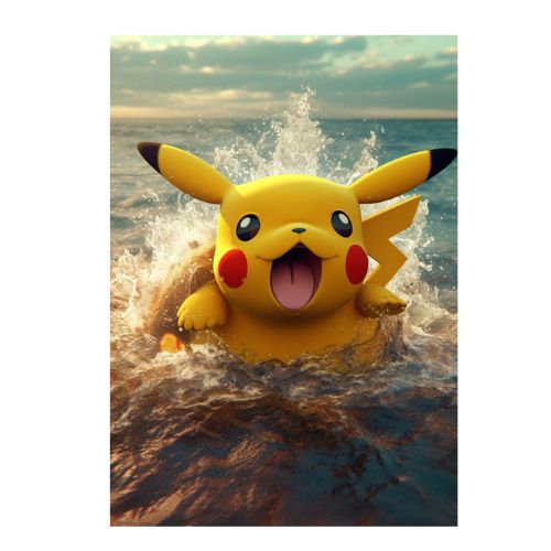 poster pikachu fun