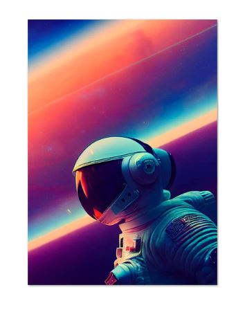 Poster Pop Art Astronaute