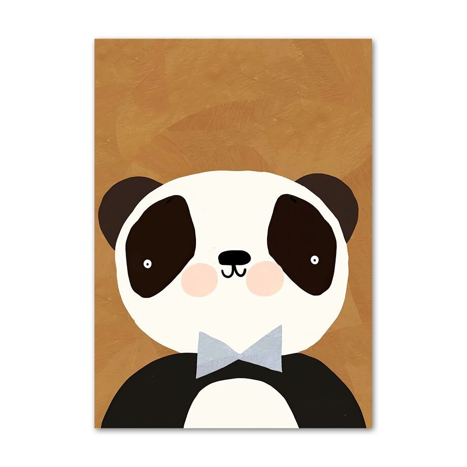 Poster Chambre Bébé Panda