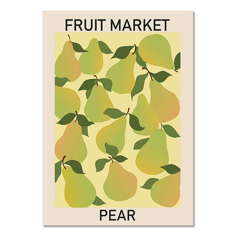 Poster Nature Fruits Poire