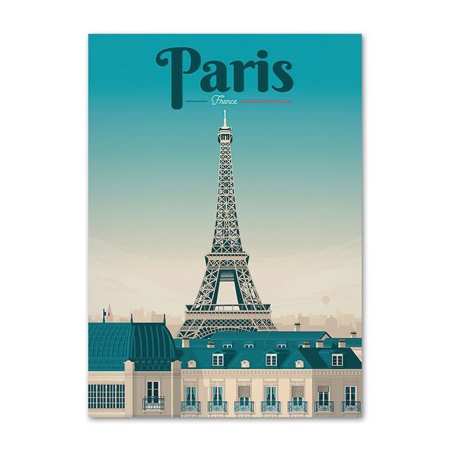 poster Ville De France Paris