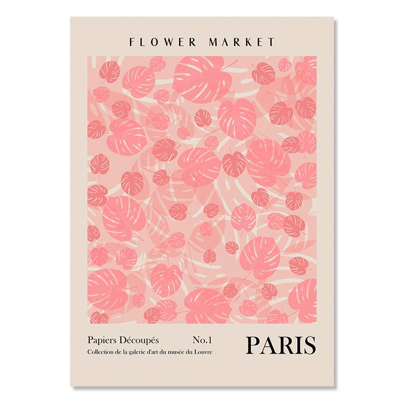 Poster nature fleurs paris