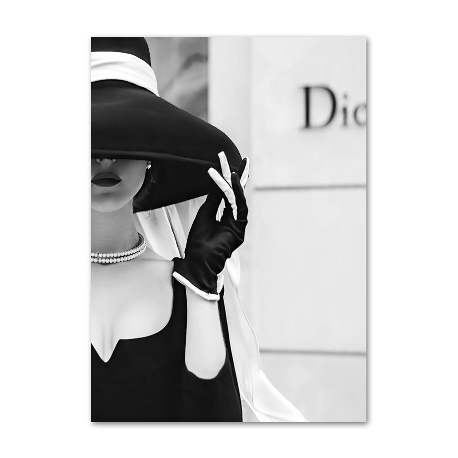 poster Noir et Blanc Design