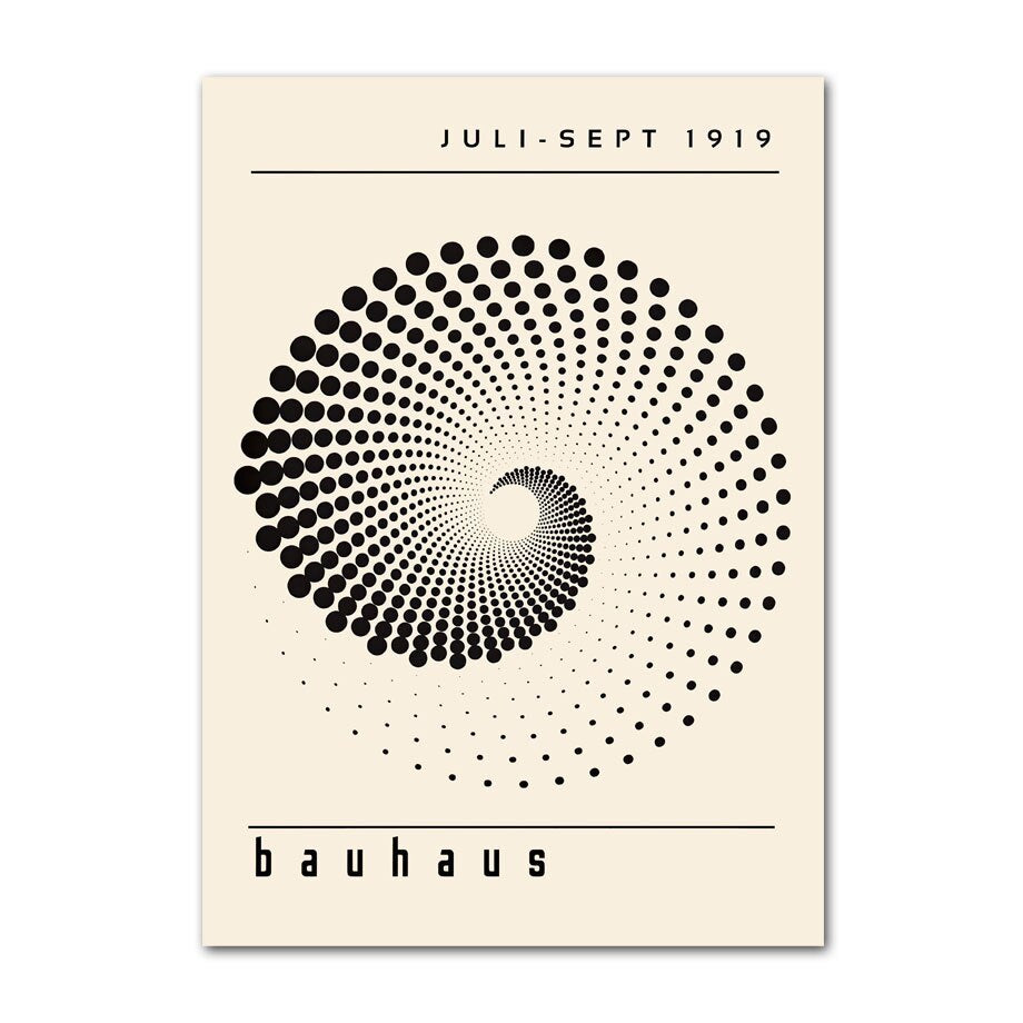 poster Bauhaus Histoire