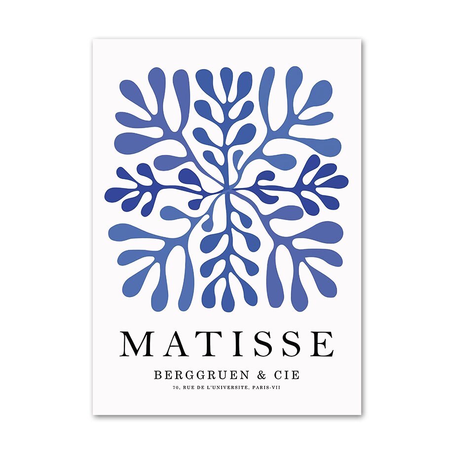 poster Matisse Bleu