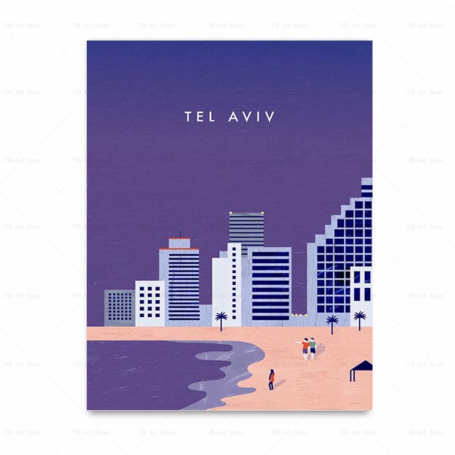 poster Ville de Demain Tel Aviv