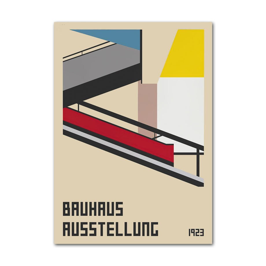 poster Architecture Bauhaus