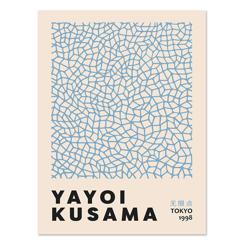Poster yayoi kusama tokyo 1998