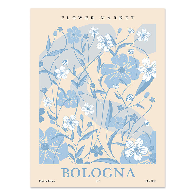 Poster nature fleurs bologna